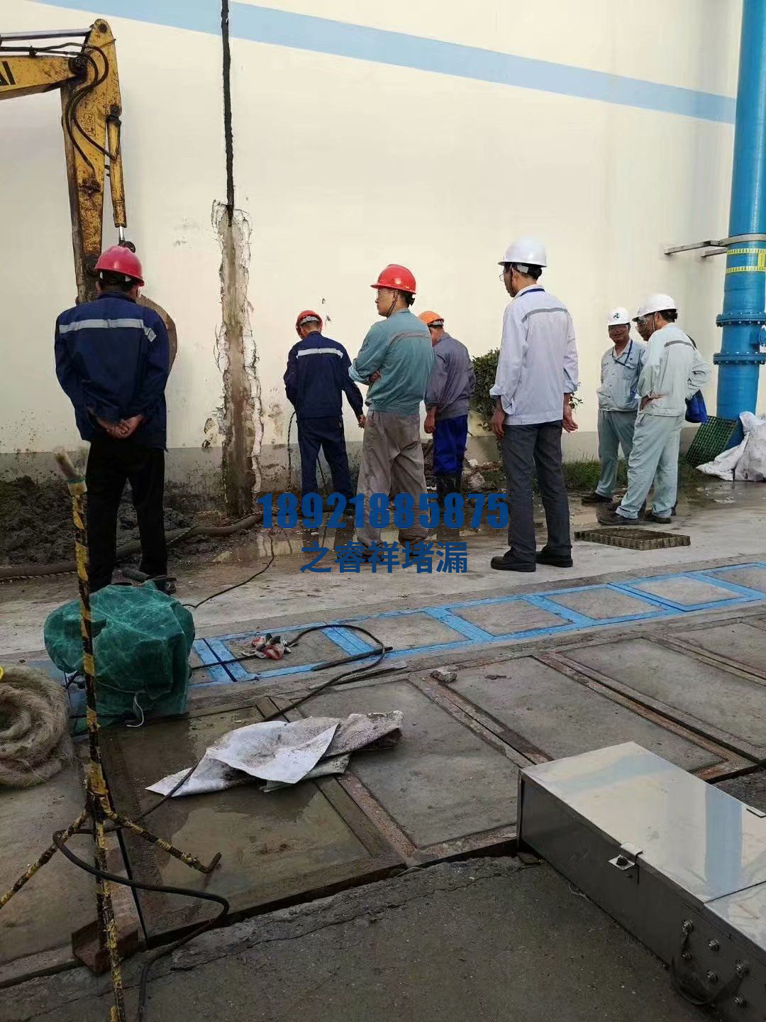 污水池伸缩缝维修补漏